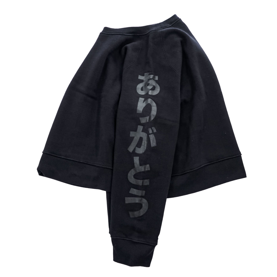 Sillage × THE モンゴリアンチョップス IMA:ZINE スウェット トレーナー FREE ブラック TMC ありがとうスウェット