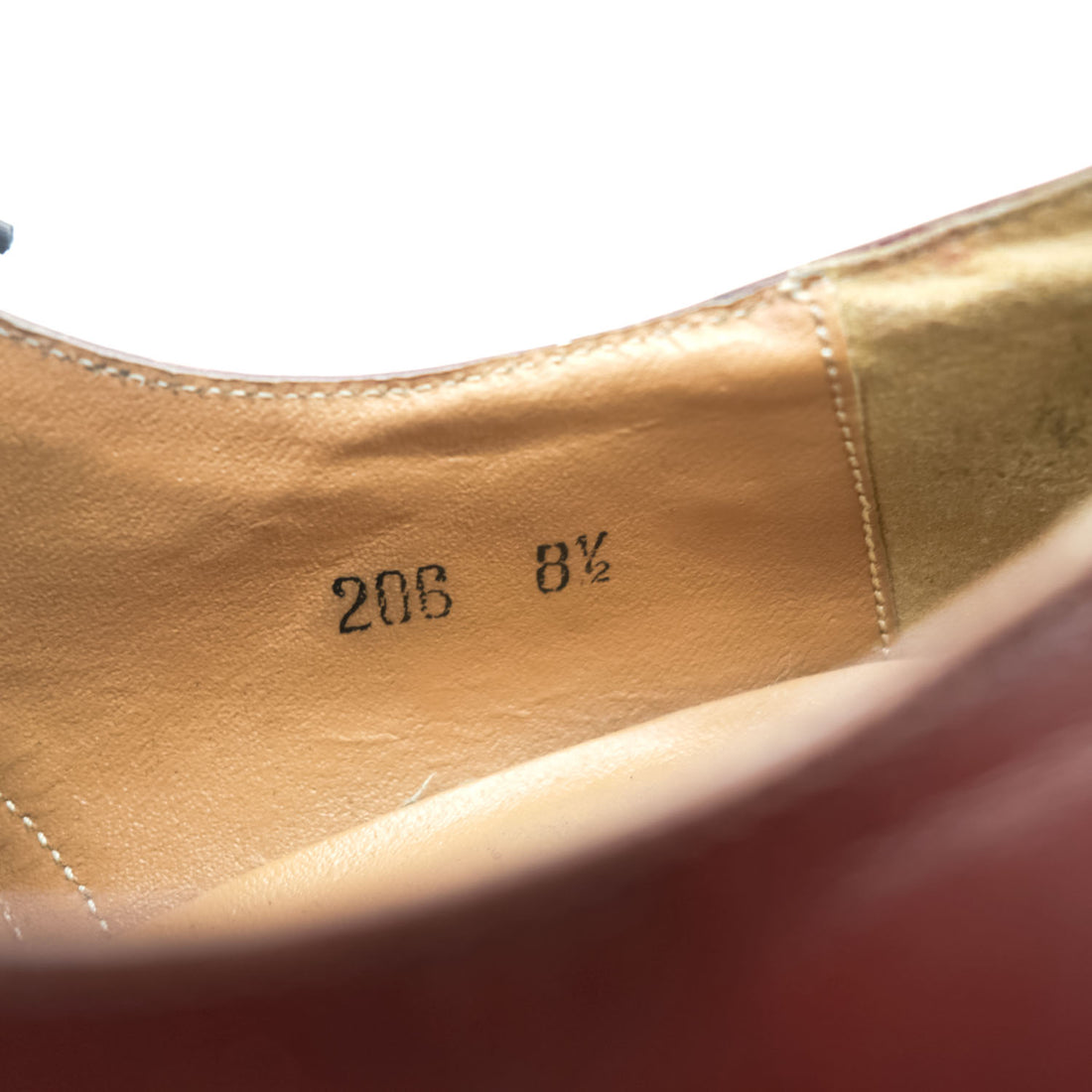 DB 90年代 ヴィンテージ ドレスシューズ 革靴 26.5cm プレーントゥ ダービーシューズ 2アイレット 外羽根 ユーゴスラビア製