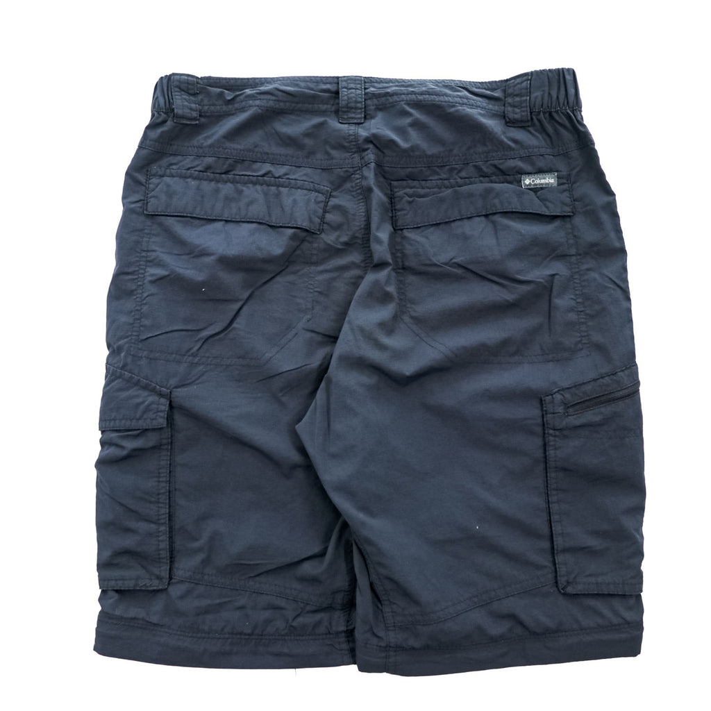 Columbia シェル アウトドア 2WAY コンバーチブル カーゴパンツ ショートパンツ M リップストップ XM0102
