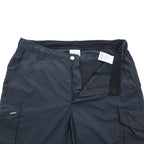 Columbia シェル アウトドア 2WAY コンバーチブル カーゴパンツ ショートパンツ M リップストップ XM0102
