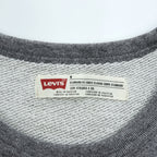 Levi's 前V クルーネック スウェット トレーナー M グレー 15805-0003