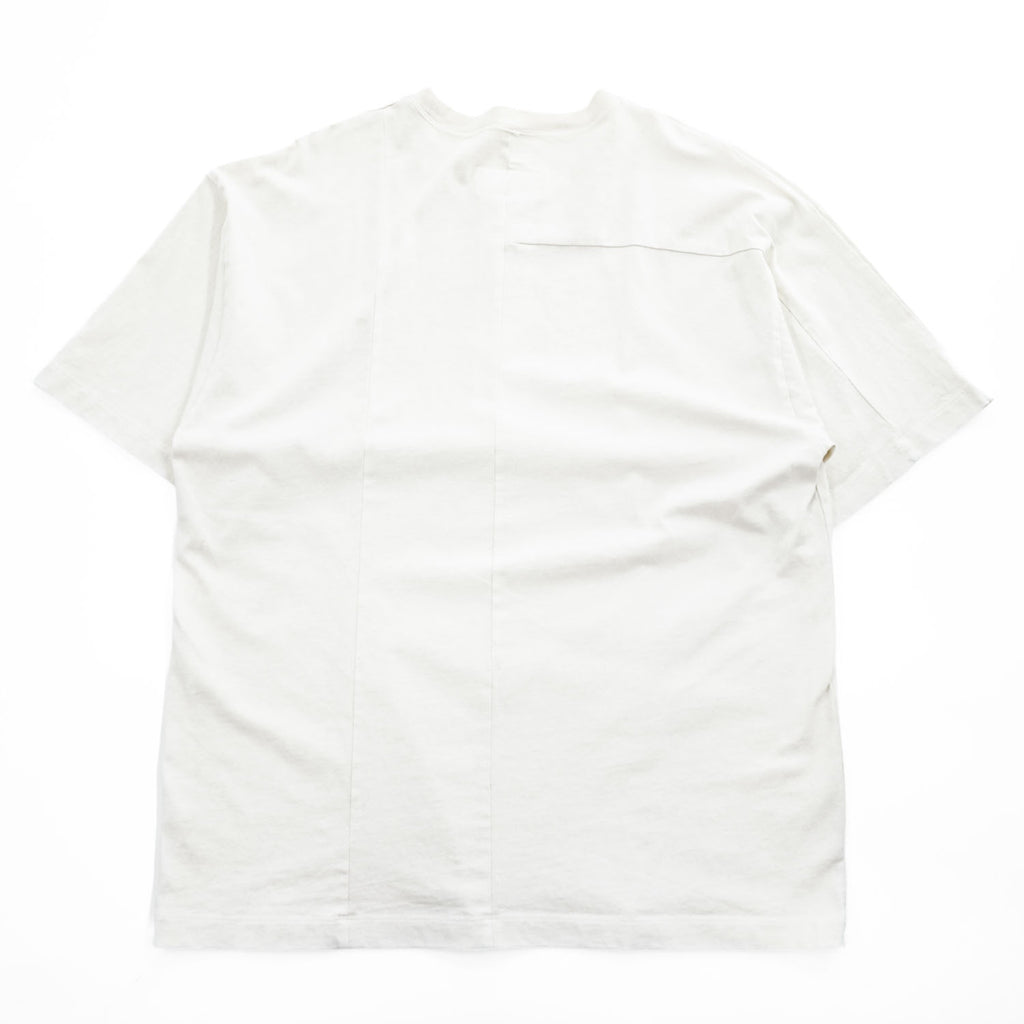 doublet Tシャツ DISPOSAL REDUCTION T-SHIRT M ホワイト 割引シール ワイドシルエット 25SS24CS360