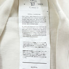 doublet Tシャツ DISPOSAL REDUCTION T-SHIRT M ホワイト 割引シール ワイドシルエット 25SS24CS360