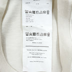 doublet Tシャツ DISPOSAL REDUCTION T-SHIRT M ホワイト 割引シール ワイドシルエット 25SS24CS360