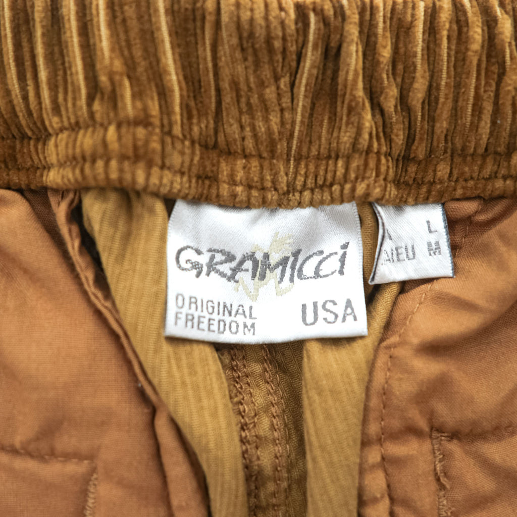 GRAMICCI アウトドア コーデュロイ クライミングパンツ L ストレッチ ベルト付 B:MING by BEAMS 別注 GMP-19F1200