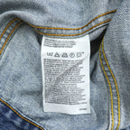 Levi's 00年代 ヴィンテージ デニムジャケット Gジャン XXL バックペイント LAST GANG IN TOWN ユーロリーバイス 70500 04