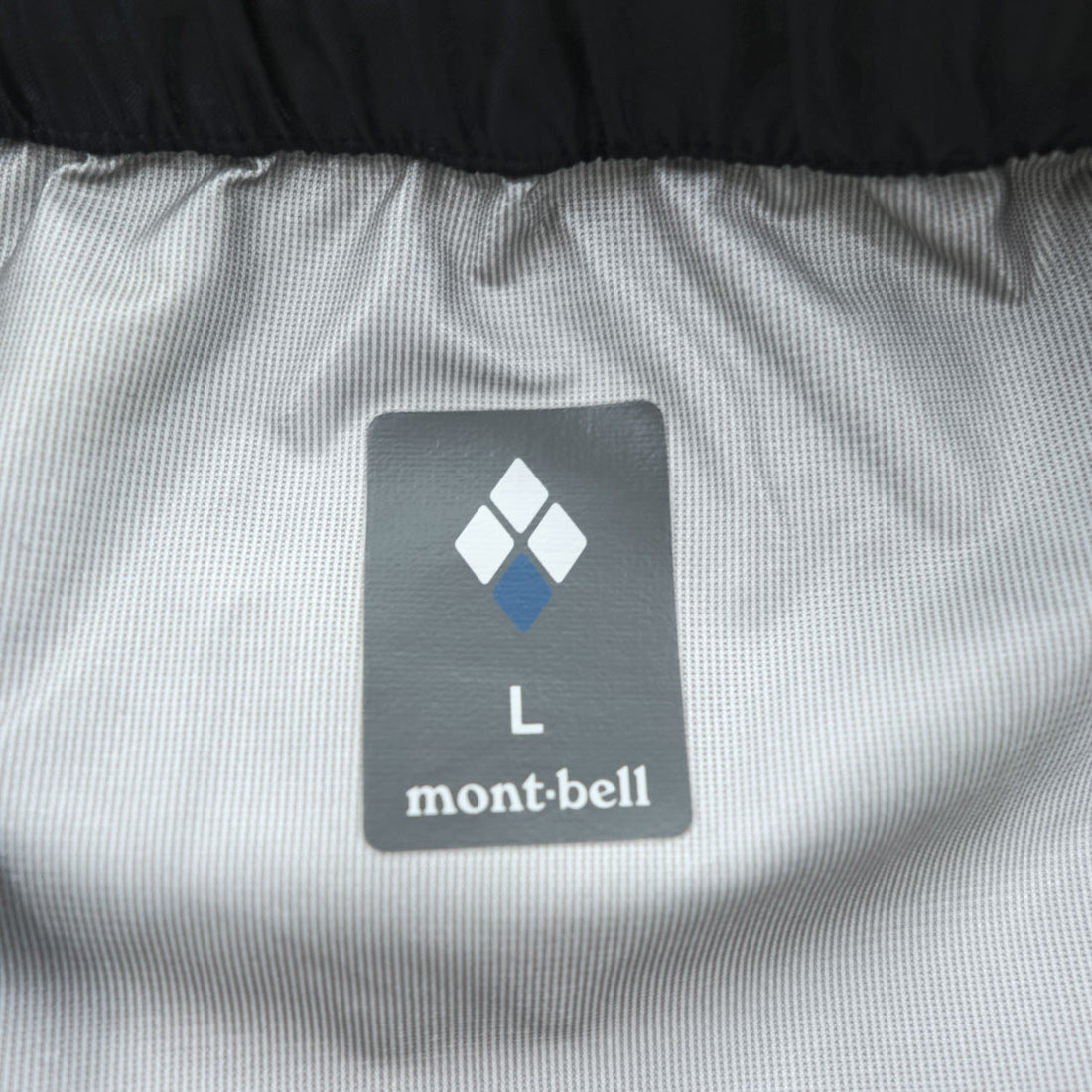 mont-bell レインダンサー Rain Dancer ゴアテックス GORE-TEX レインパンツ シェル アウトドア L グレー 防水 リップストップ 3レイヤー 1128624