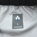 mont-bell レインダンサー Rain Dancer ゴアテックス GORE-TEX レインパンツ シェル アウトドア L グレー 防水 リップストップ 3レイヤー 1128624