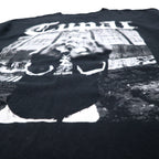 2PAC ヒップホップ ラップ Tシャツ XXL ブラック フォトプリント コットン ビッグサイズ - 日本然リトテ