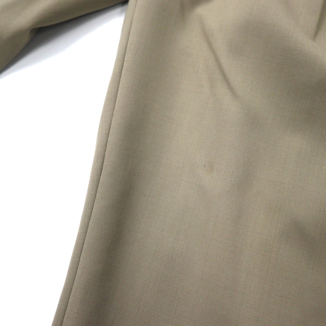 346 BROOKS BROTHERS 2タック ワイド スラックスパンツ 36 ベージュ ウール MADISON FIT - 日本然リトテ