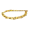 Vintage Link Chain Bracelet 19cm Gold