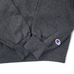 Champion ECO カレッジ プリント スウェット XL グレー コットン 裏起毛 CARLOW UNIVERSITY アーチロゴ 3段 ホンジュラス製