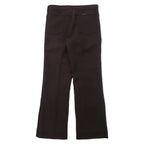 Wrangler Rancher Pants Bootcut 34 Brown Polyester Center Press 82BN Made in Mexico