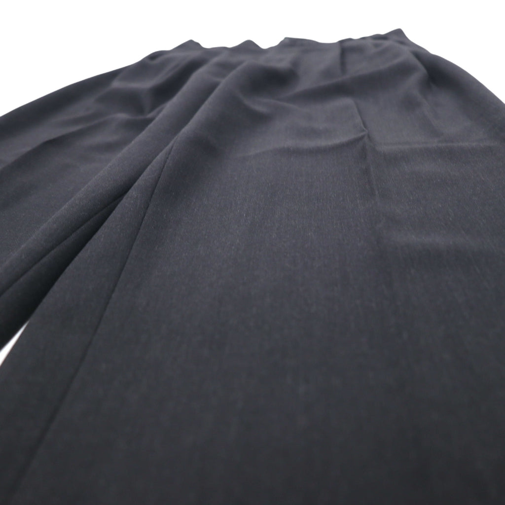 GIANNI VERSACE Made in Italy Oversized 3B Suit Set M Black Wool Medusa All-over Lining Wide Slacks COUTURE
