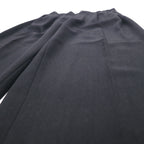 GIANNI VERSACE Made in Italy Oversized 3B Suit Set M Black Wool Medusa All-over Lining Wide Slacks COUTURE