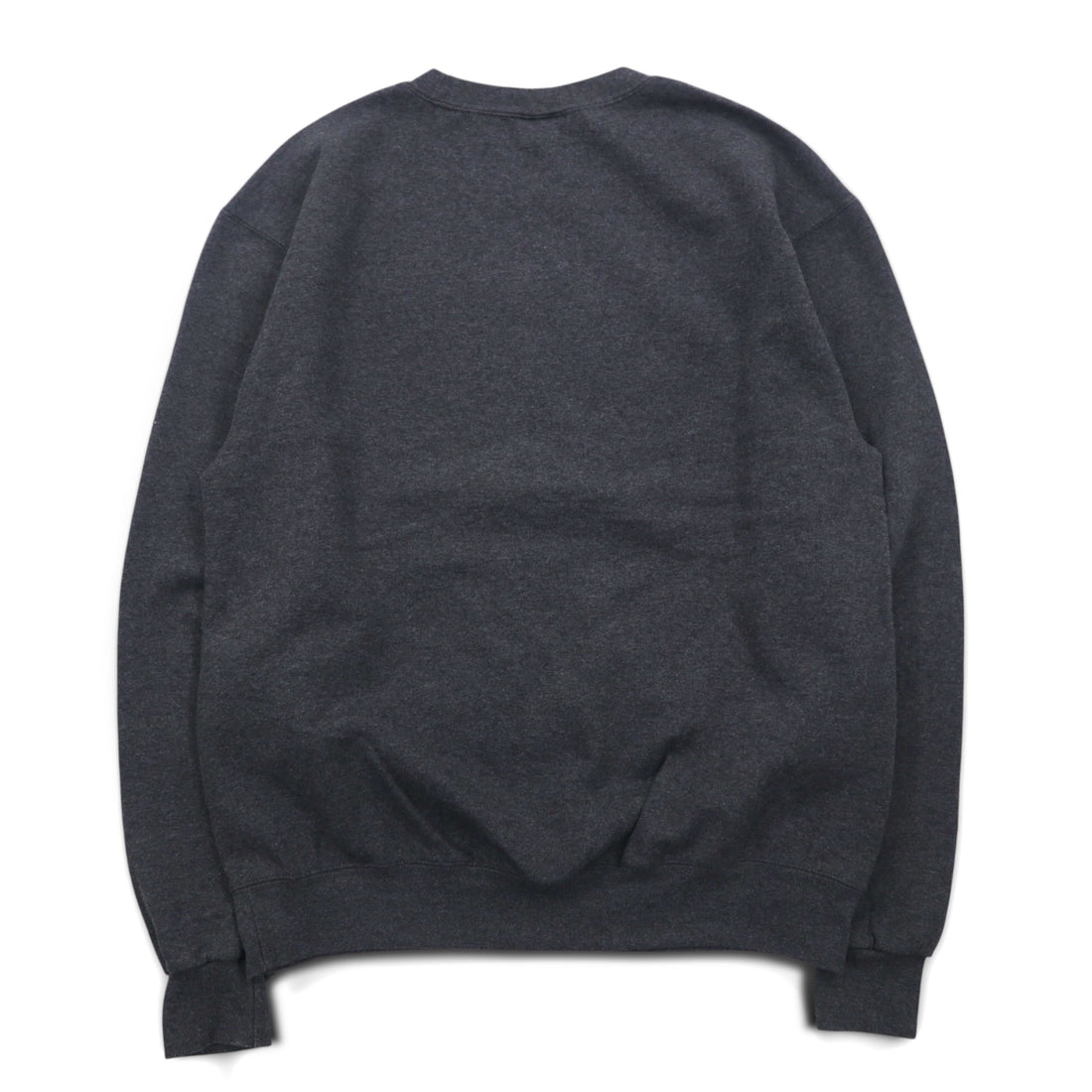 Champion College Print Sweatshirt, Medium, Grey, Fleece Lining, LAKE STATE Anchor Arch Logo, Made in Honduras
