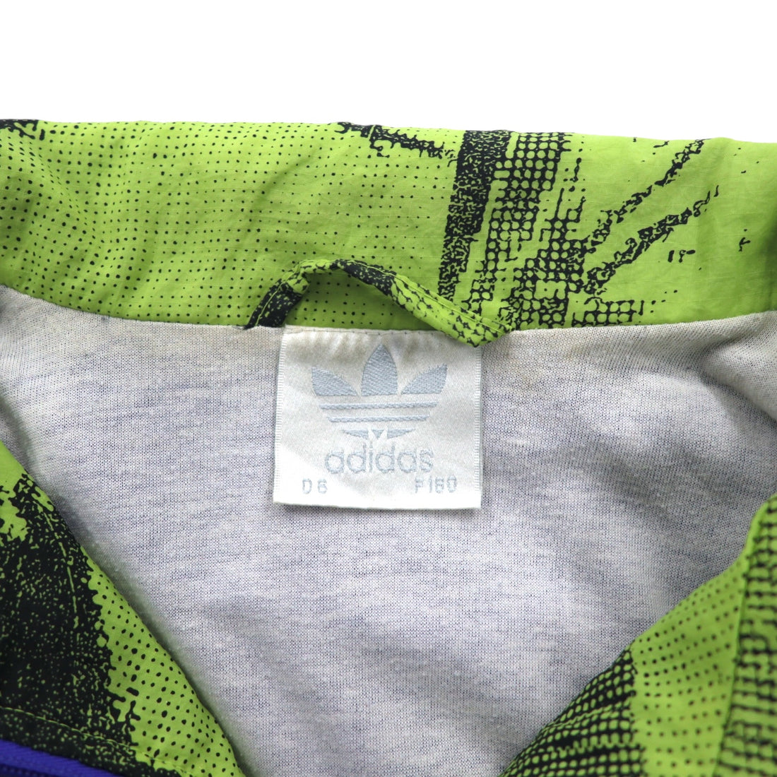 Adidas 90s Nylon Track Jacket, Medium, Blue, Embroidered Trefoil Logo, Silver Tag