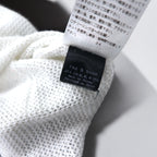 rag &amp; bone / JEAN Mesh Long Sleeve T-Shirt Long T XS White Cotton Rayon