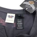 HARLEY DAVIDSON Logo Print T-shirt M Gray Cotton 115th Anniversary Model Unused Item