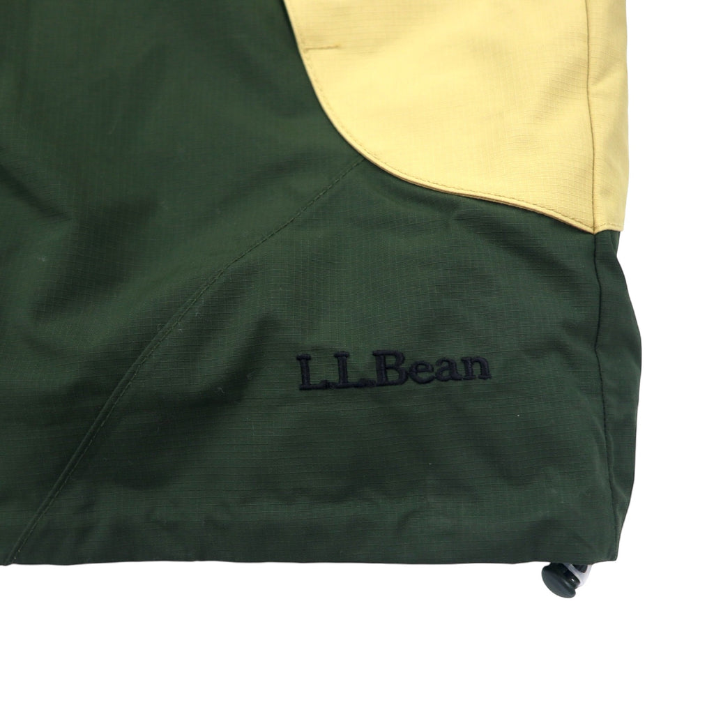 LLBean 90s Mountain Parka XL Khaki Nylon Waterproof Zip-in-Zip Mountain Tag