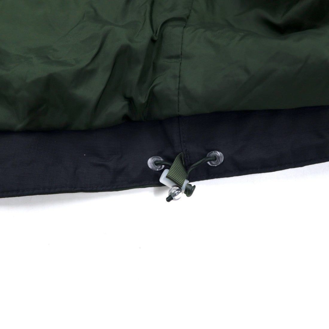 LLBean 90s Mountain Parka XL Khaki Nylon Waterproof Zip-in-Zip Mountain Tag