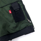 LLBean 90s Mountain Parka XL Khaki Nylon Waterproof Zip-in-Zip Mountain Tag