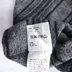 CASH CA Cut-off Shirt, Medium, Gray, All-over Pattern, Nordic, CAW11-SH0011, Made in Japan