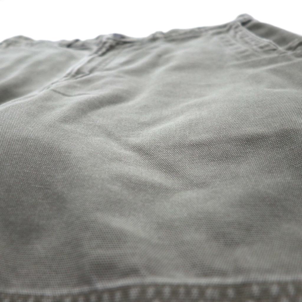 Patagonia 2000s Stand Up Shorts, Duck Fabric, Khaki, Organic Cotton, Size M