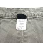 Patagonia 2000s Stand Up Shorts, Duck Fabric, Khaki, Organic Cotton, Size M