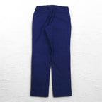 Brooks Brothers Italian Made REGENT Slacks Pants L Blue Check Wool Sheepskin Suspender Buttons