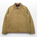 TOMMY HILFIGER ピーチスキン スウィングトップ ハリントンジャケット XL ベージュ ポリエステル