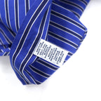 RALPH LAUREN 90s Button-down Shirt L Blue Striped Cotton Small Pony Embroidered Classic Fit CLASSIC FIT