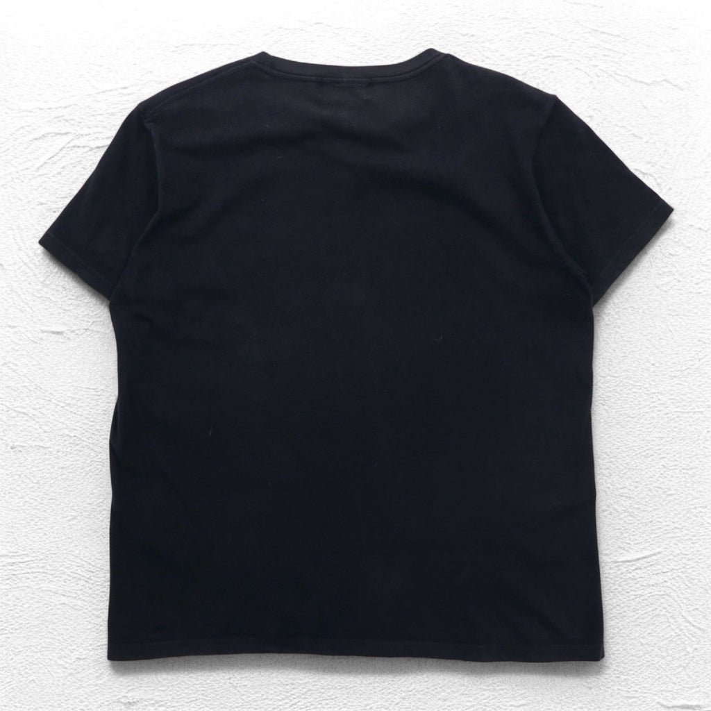 KIDILL Non-Artistic Print T-Shirt FREE Black Cotton Kanji