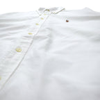 RALPH LAUREN 90年代 YARMOUTH オックスフォード ボタンダウンシャツ XL ホワイト コットン スモールポニー 刺繍 ジャマイカ製
