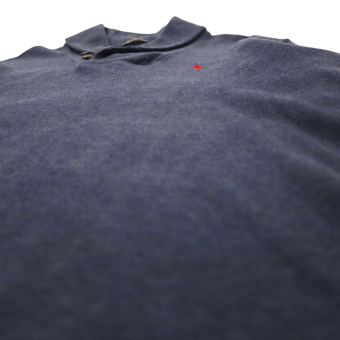 POLO RALPH LAUREN Shawl collar sweatshirt L Navy cotton small pony embroidery