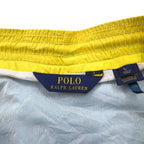 POLO RALPH LAUREN Easy Nylon Swim Shorts, Size L, Blue, Small Pony Embroidery