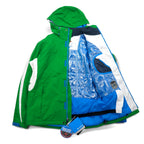 Columbia Omni-HEAT Mountain Parka M Green Omni-Tech Waterproof CUBIST 2.0 JACKET SM4010-010 Unused