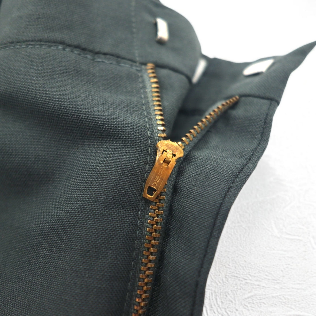 US ARMY 70s NAM War Dress Pants Trousers M Khaki GENERAL Zip Military 8405-00-067-4922 STARTHAM GARMENT CORP