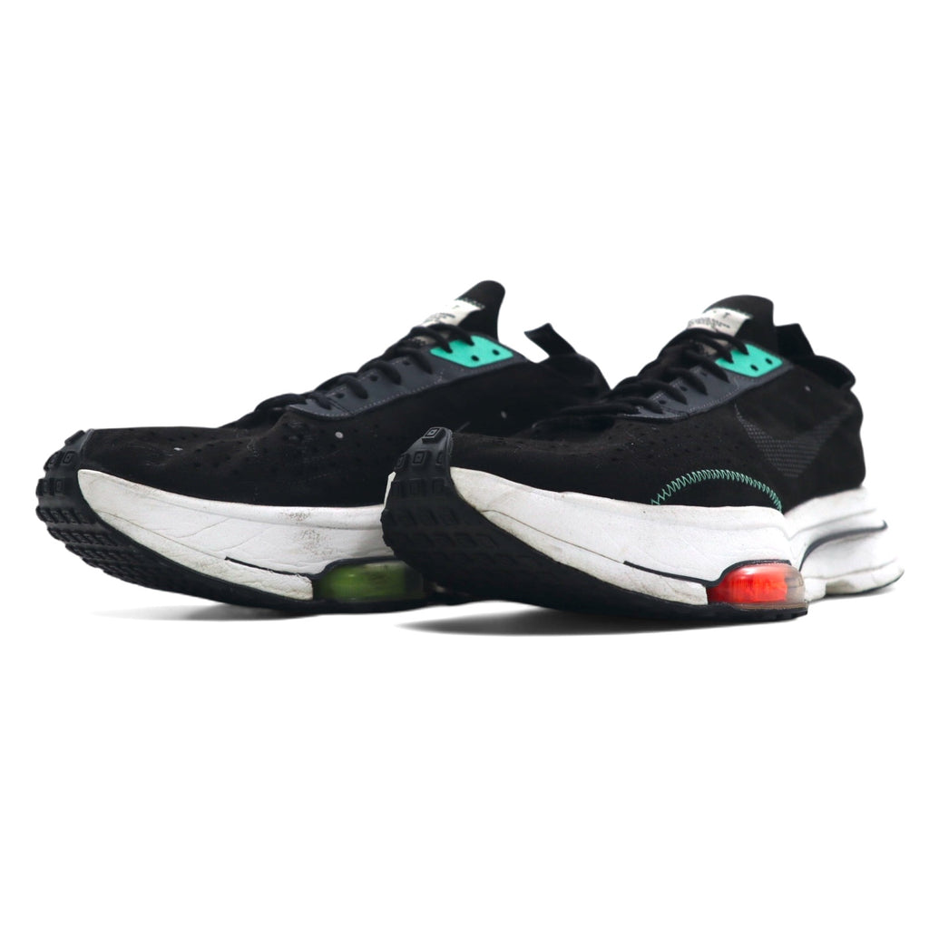 NIKE AIR ZOOM SNEAKER 28cm BLACK TYPE BLACK MENTA SUEDE N.354 CJ2033-010
