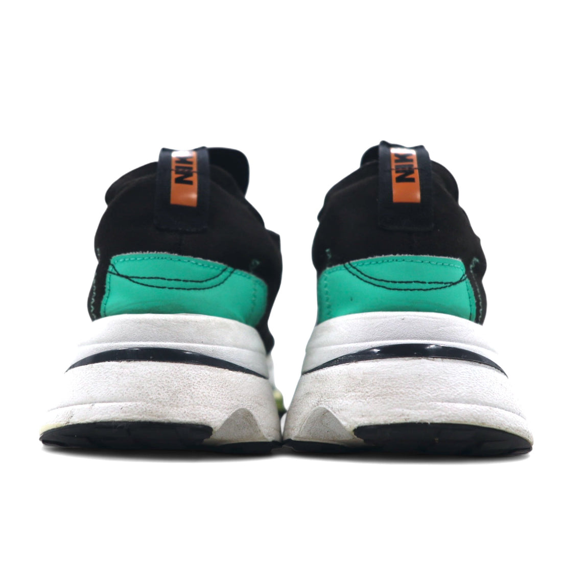 NIKE AIR ZOOM SNEAKER 28cm BLACK TYPE BLACK MENTA SUEDE N.354 CJ2033-010