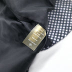 Calvin Klein 2B Tailored Jacket S Silver Monogram All-over Print Polyester