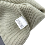 LACOSTE 90s Tilden Knit V-Neck Sweater L Beige Acrylic One Point Logo