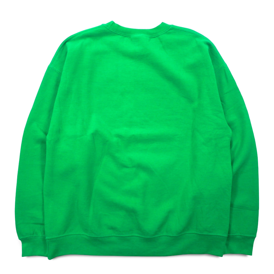 GILDAN Crew Neck Sweatshirt L Green Print Fleece Lining ATTACK VOLLEYBALL Made in Honduras