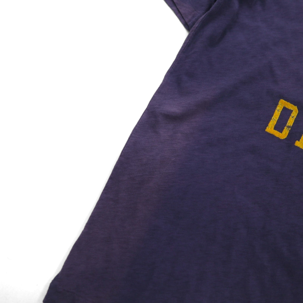 POLO RALPH LAUREN Vintage USRL Logo Print T-Shirt, Navy, Cotton, Size XL, DM-42, Unused