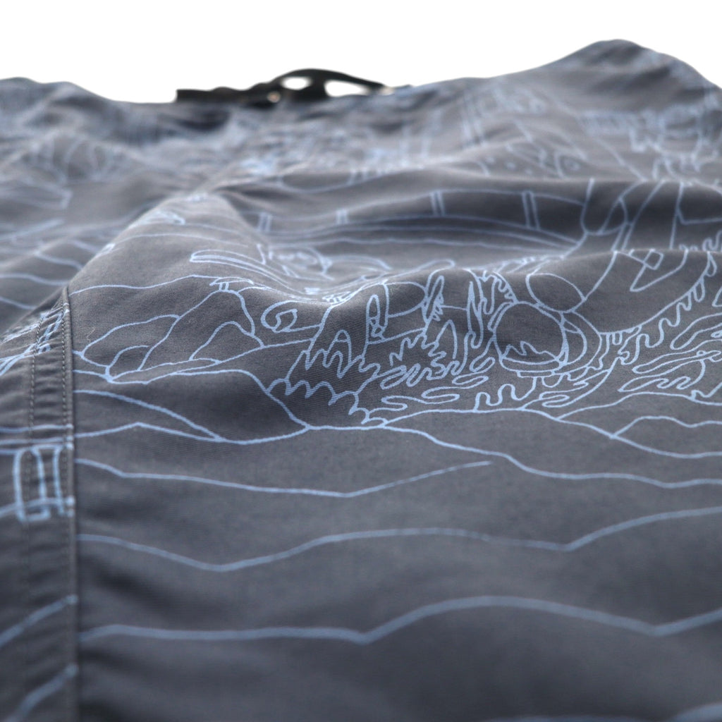 Patagonia Wavefarer II Board Shorts, Size M, Nylon, All-Over Print, 86711