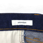 whowhat Puzzle Denim Pants S Indigo Blue Stretch Made in Japan