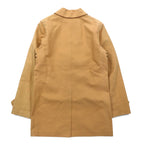 RALPH LAUREN 90s Rubberized Balmac Coat, S, Beige, Waterproof, Checked Liner