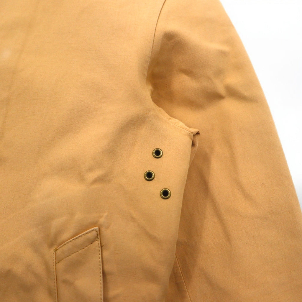 RALPH LAUREN 90s Rubberized Balmac Coat, S, Beige, Waterproof, Checked Liner