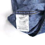 HARLEY DAVIDSON denim shirt XXXL blue cotton logo embroidery back logo