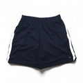Champion Mesh Game Shorts, Size 2XL, Navy, Side Stripes, One-Point Logo, Made in El Salvador